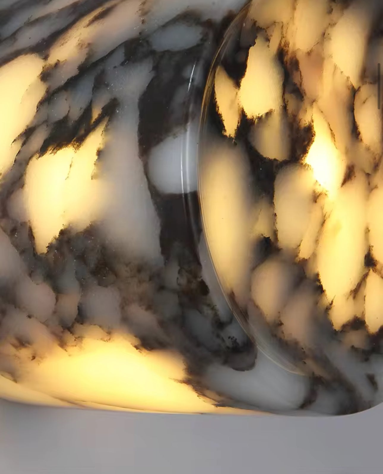 Aplique de pared en piedra