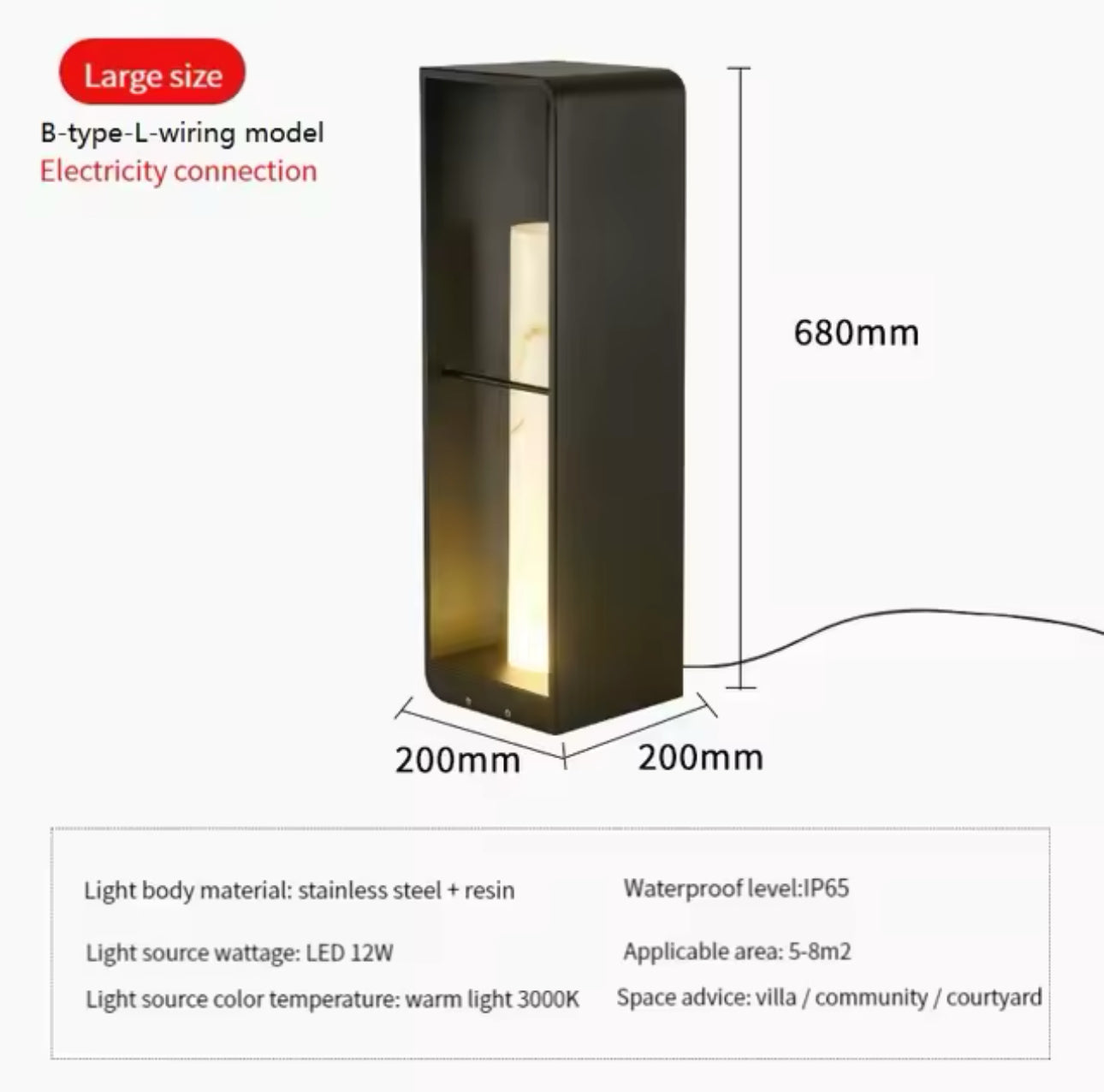 Lámparas exteriores