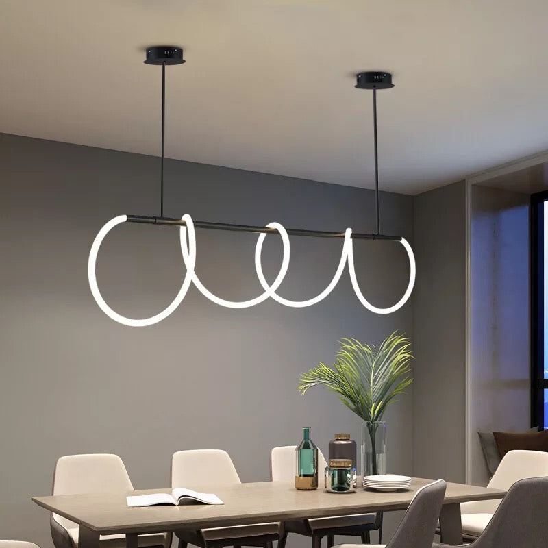 Lampara con manguera led