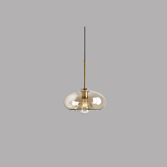 Lampara de cristal colgante