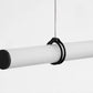 Lámpara Colgante Lineal LED — Tubo Acrílico