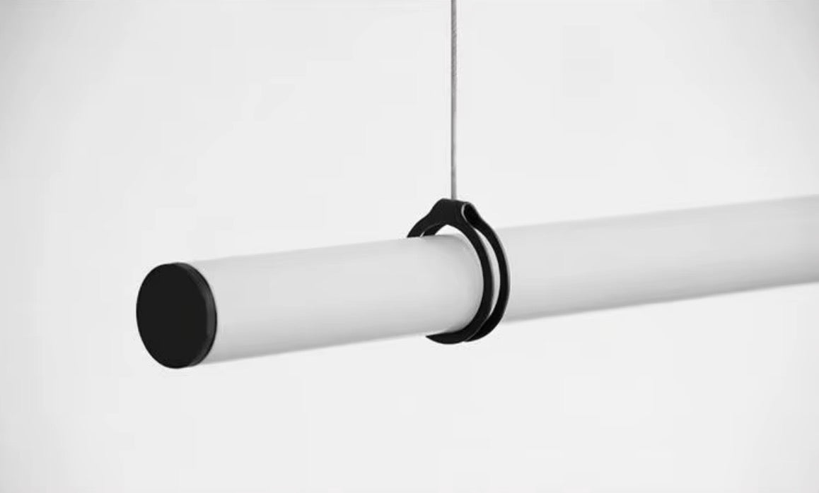 Lámpara Colgante Lineal LED — Tubo Acrílico