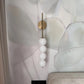 Apliques con bolas de cristal