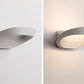 Aplique de Pared LED Ovalado Estriado tipo Concha