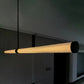 Lámpara Colgante Lineal LED — Tubo de Vidrio