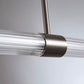 Lámpara Colgante Lineal LED — Tubo de Vidrio