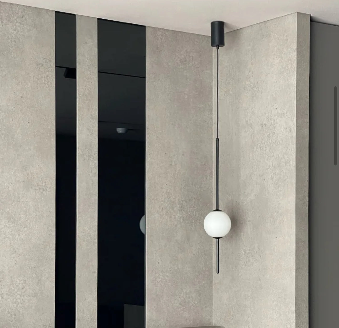 Lamparas con bola de cristal