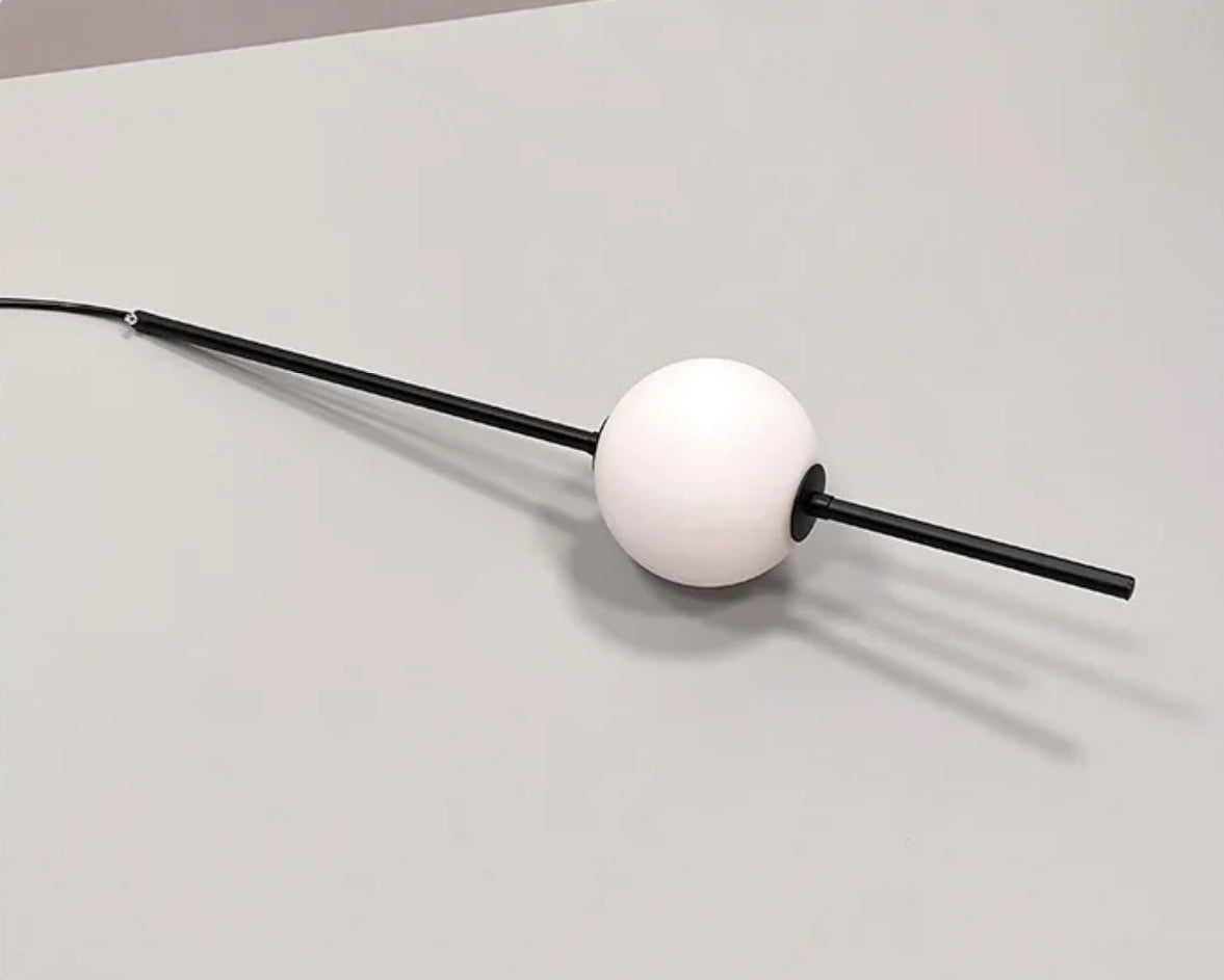 Lamparas con bola de cristal