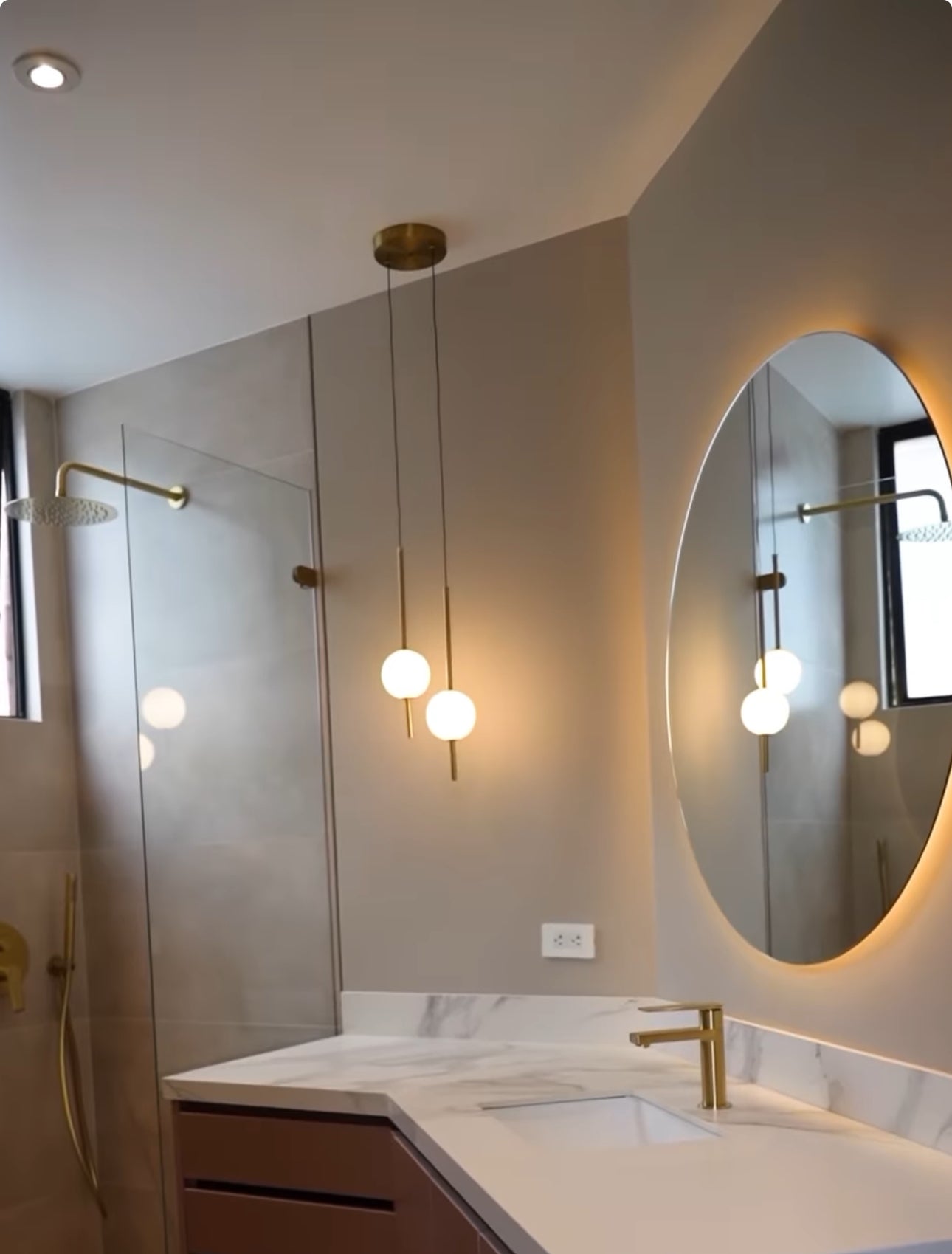 Lamparas con bola de cristal