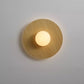 Aplique de pared con bola en acrilico