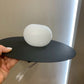 Aplique de pared con bola en acrilico