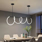 Lampara con manguera led