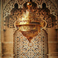 Lampara estilo arabe