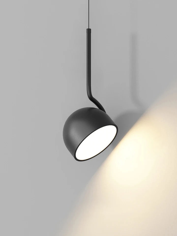 Lampara con cabeza giratoria