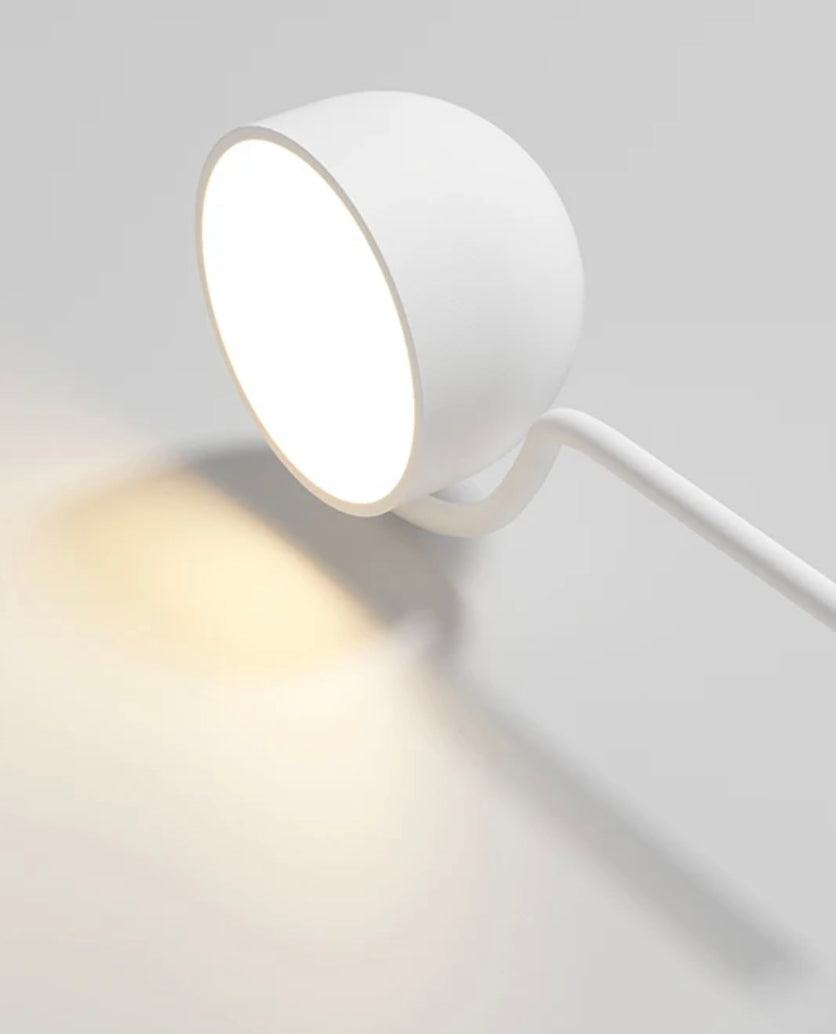 Lampara con cabeza giratoria