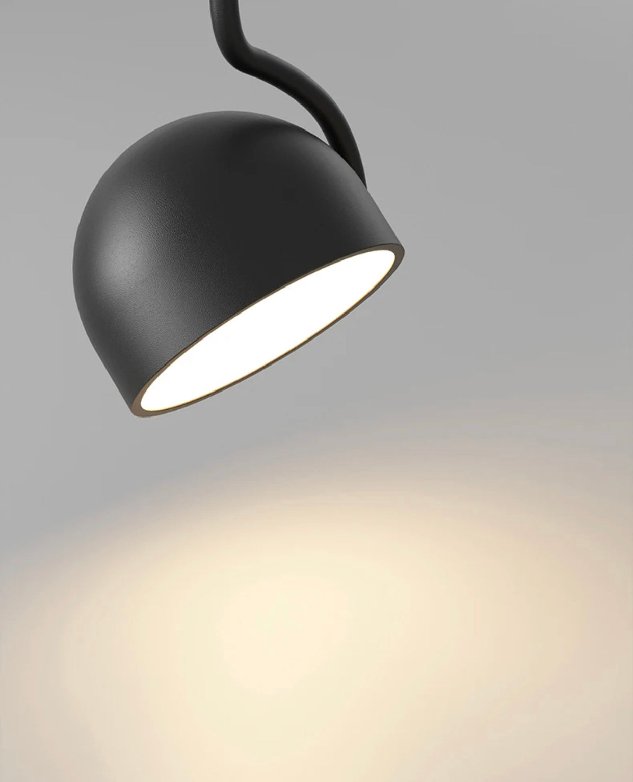 Lampara con cabeza giratoria