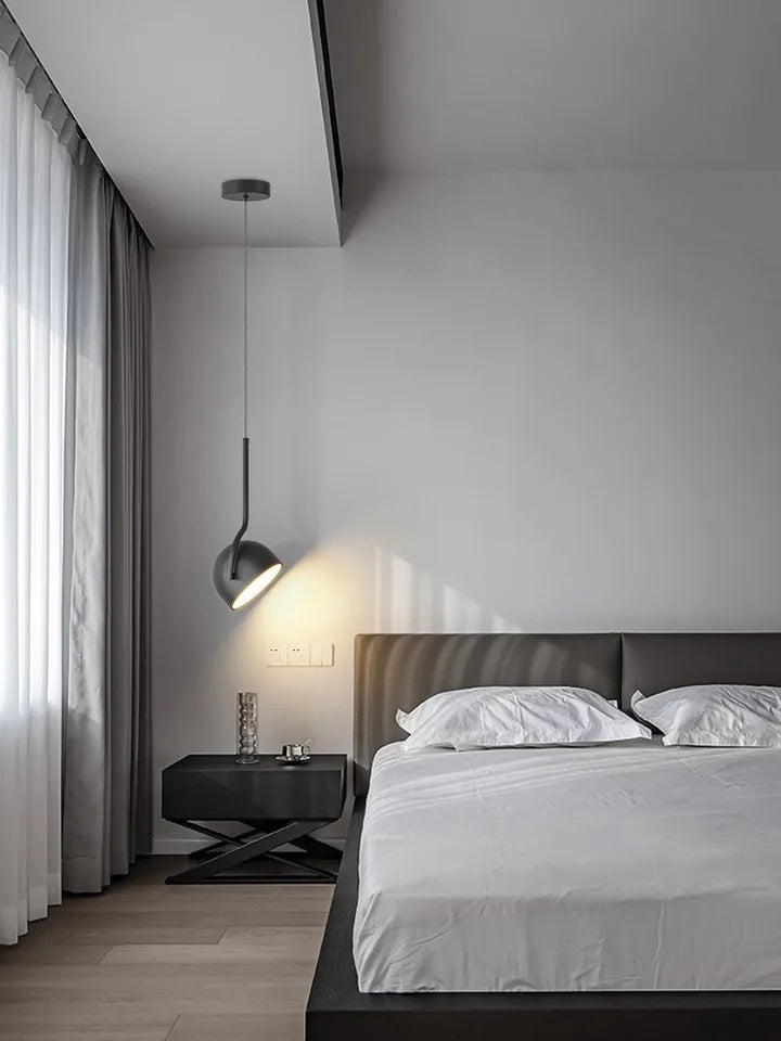 Lampara con cabeza giratoria